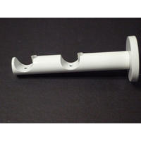DOPPELTRÄGER 12 cm  - Weiss, Basics, Metall (12cm) - Homeware