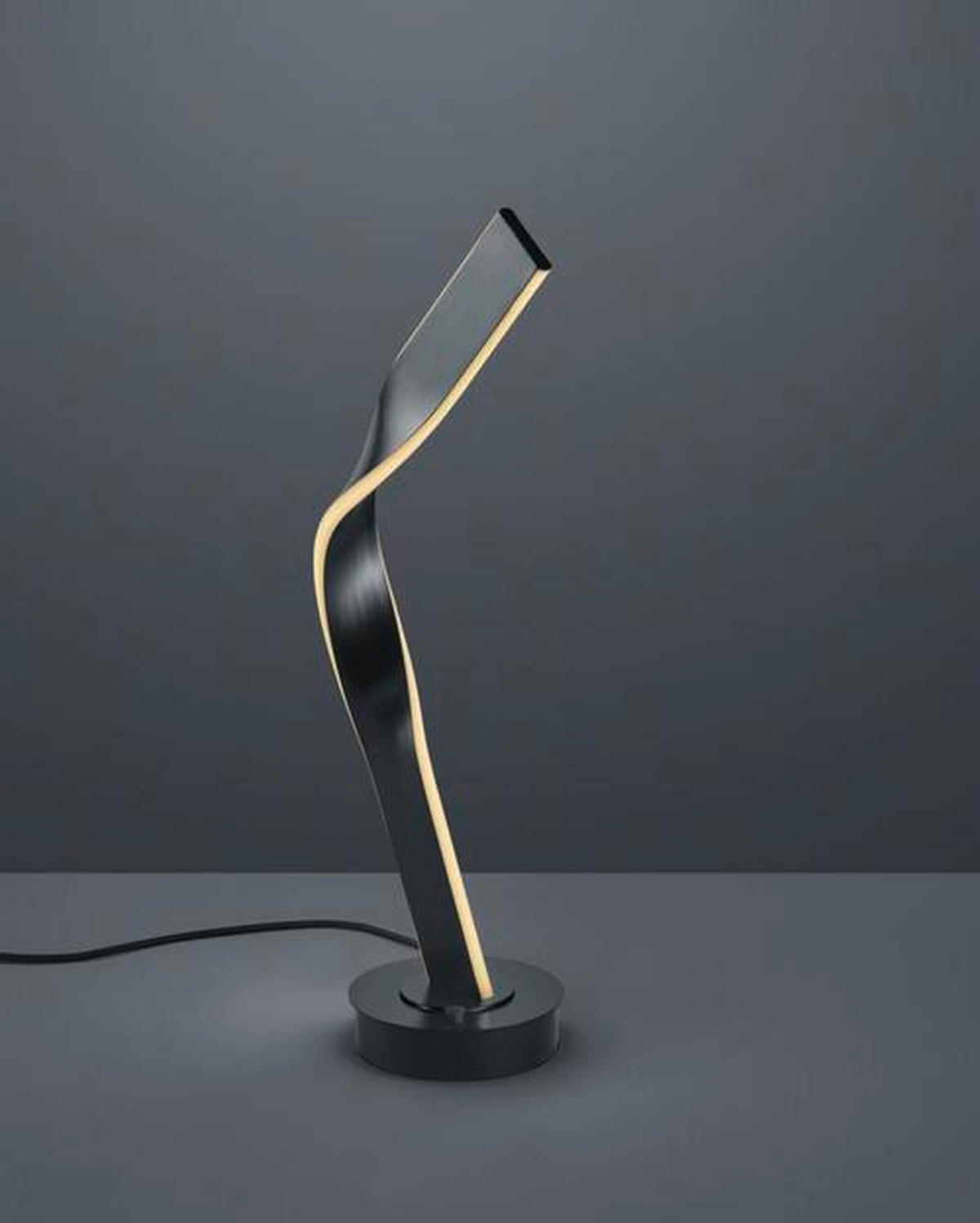 STONA LED LAMPA - bela/crna, Lajfstajl, metal/plastika (64,5/23/16cm) - Cinque