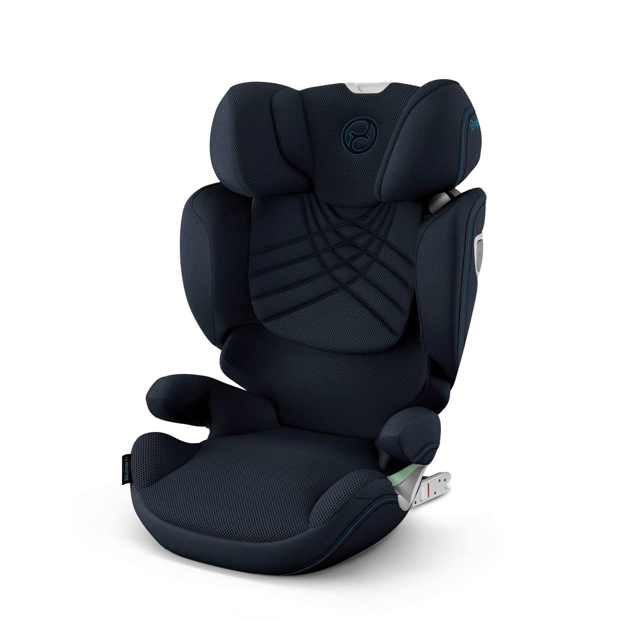 KINDERAUTOSITZ Solution T i-Fix + Nautical Blue  - Dunkelblau, Basics, Kunststoff/Textil (39/50,5/62,5cm) - cybex PLATINUM