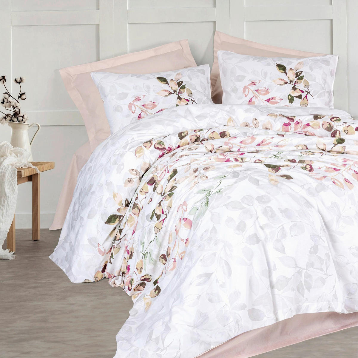 BETTWÄSCHE 135/200 cm  - Beige, Basics, Textil (135/200cm)