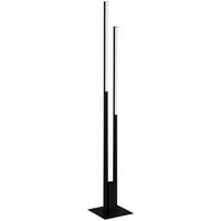 LED-STEHLEUCHTE Fraioli-Z 15/175,50 cm  - Schwarz/Weiß, Design, Kunststoff/Metall (15/175,50cm) - Connect Z