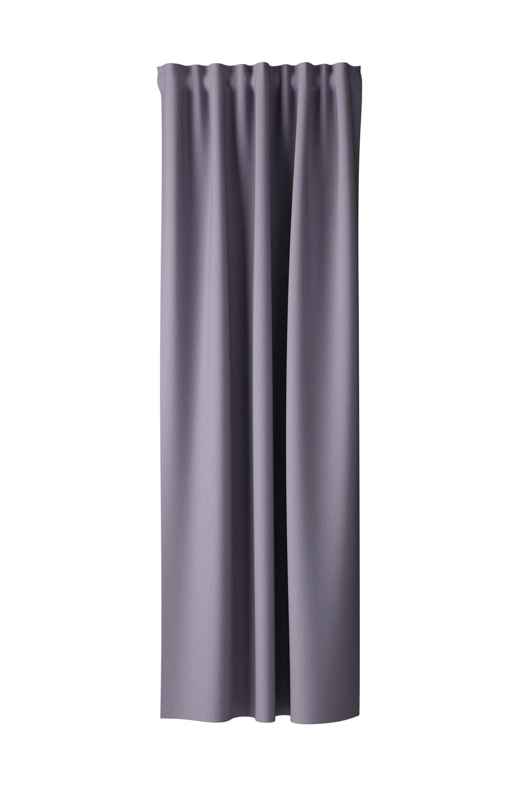 FERTIGVORHANG black-out (lichtundurchlässig)  - Hellgrau, Basics, Textil (140/245cm)