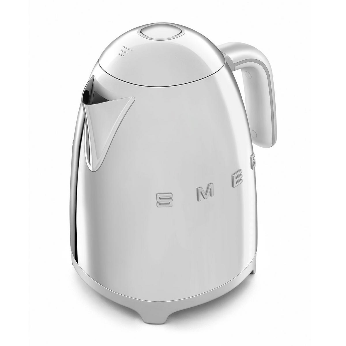 WASSERKOCHER 1,7 l  - Chromfarben, Design, Metall (22,6/24,8/17,1cm) - SMEG