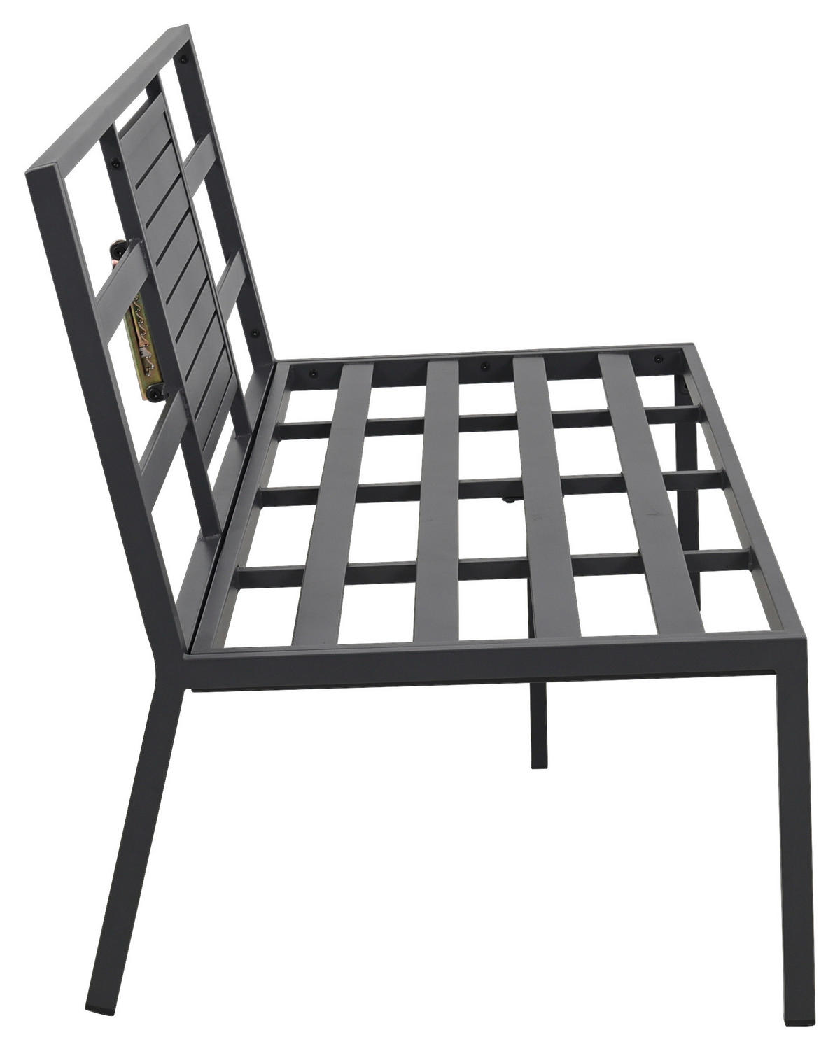 GARTENSET Webstoff Eisen  - Grau, Design, Textil/Metall (165/77/84cm) - Ambia Garden