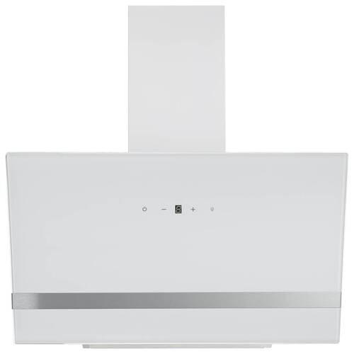 FLÄKTKÅPA CH24080WM  - vit, Trend, metall/glas (79,5/74,2-109,2/38,5cm) - Respekta