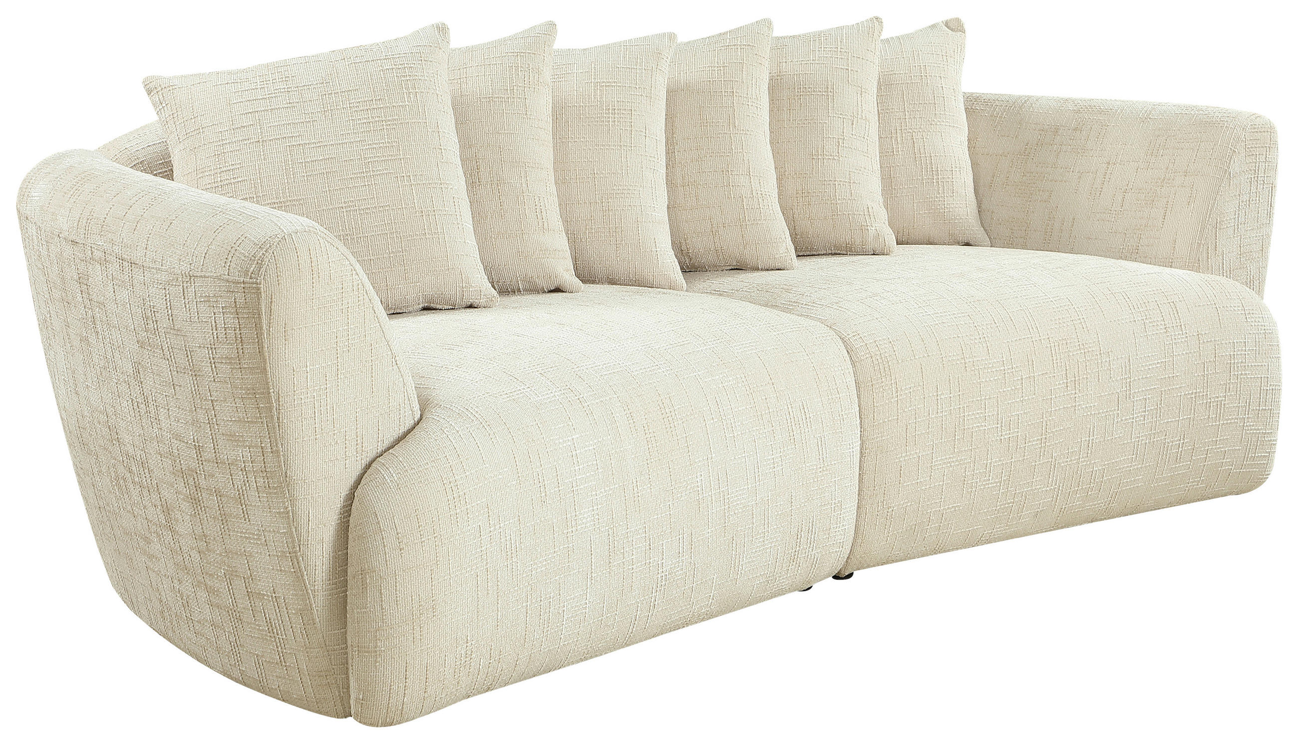LOUNGESOFA 240/79/118 cm  - Beige, Design, Textil (240/79/118cm) - Carryhome
