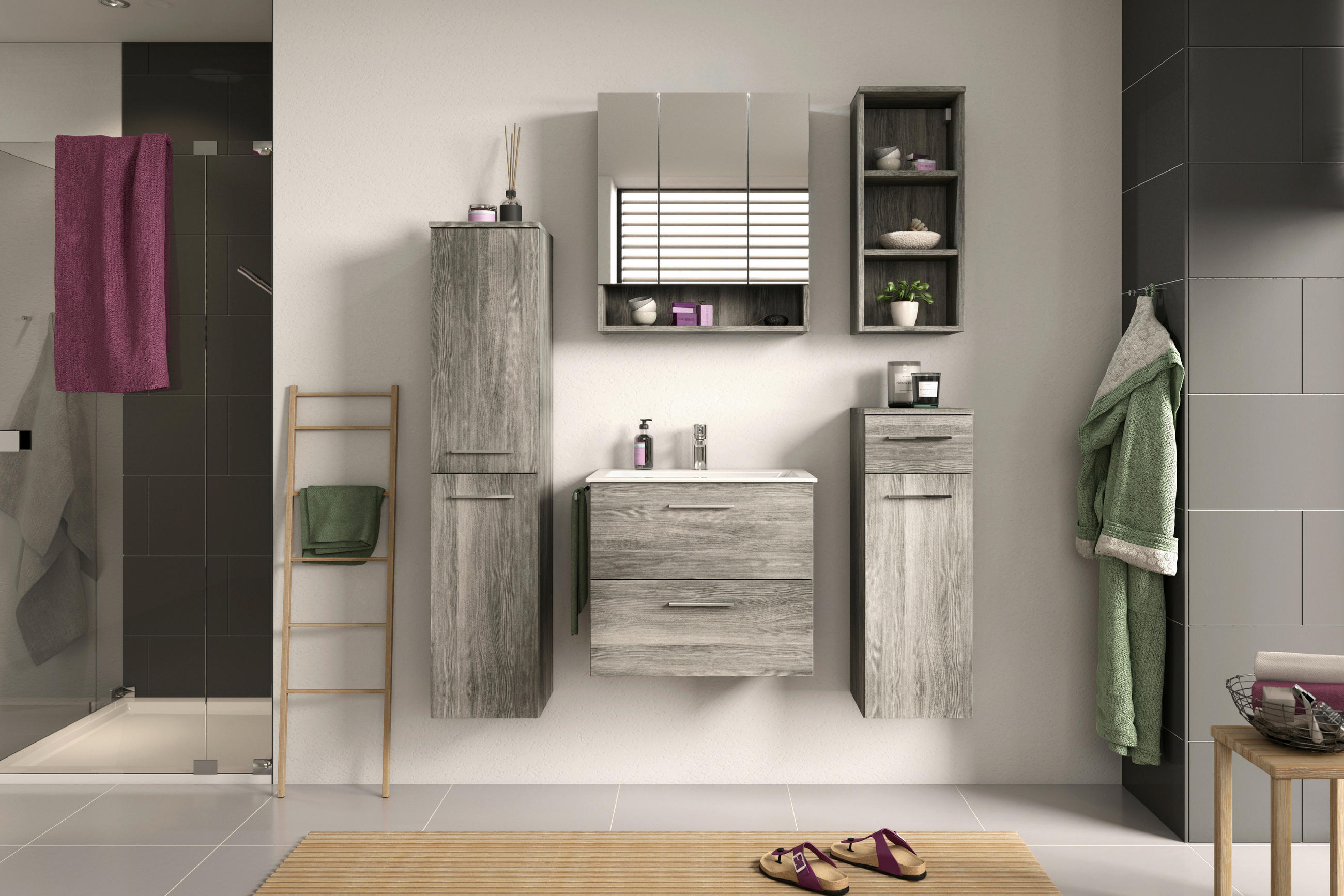 UNTERSCHRANK 30/85/31 cm   - MODERN, Holzwerkstoff/Kunststoff (30/85/31cm) - MID.YOU