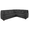 ECKSOFA in Lederlook Grau  - Beige/Grau, Konventionell, Holz/Textil (286/234cm) - Beldomo Comfort