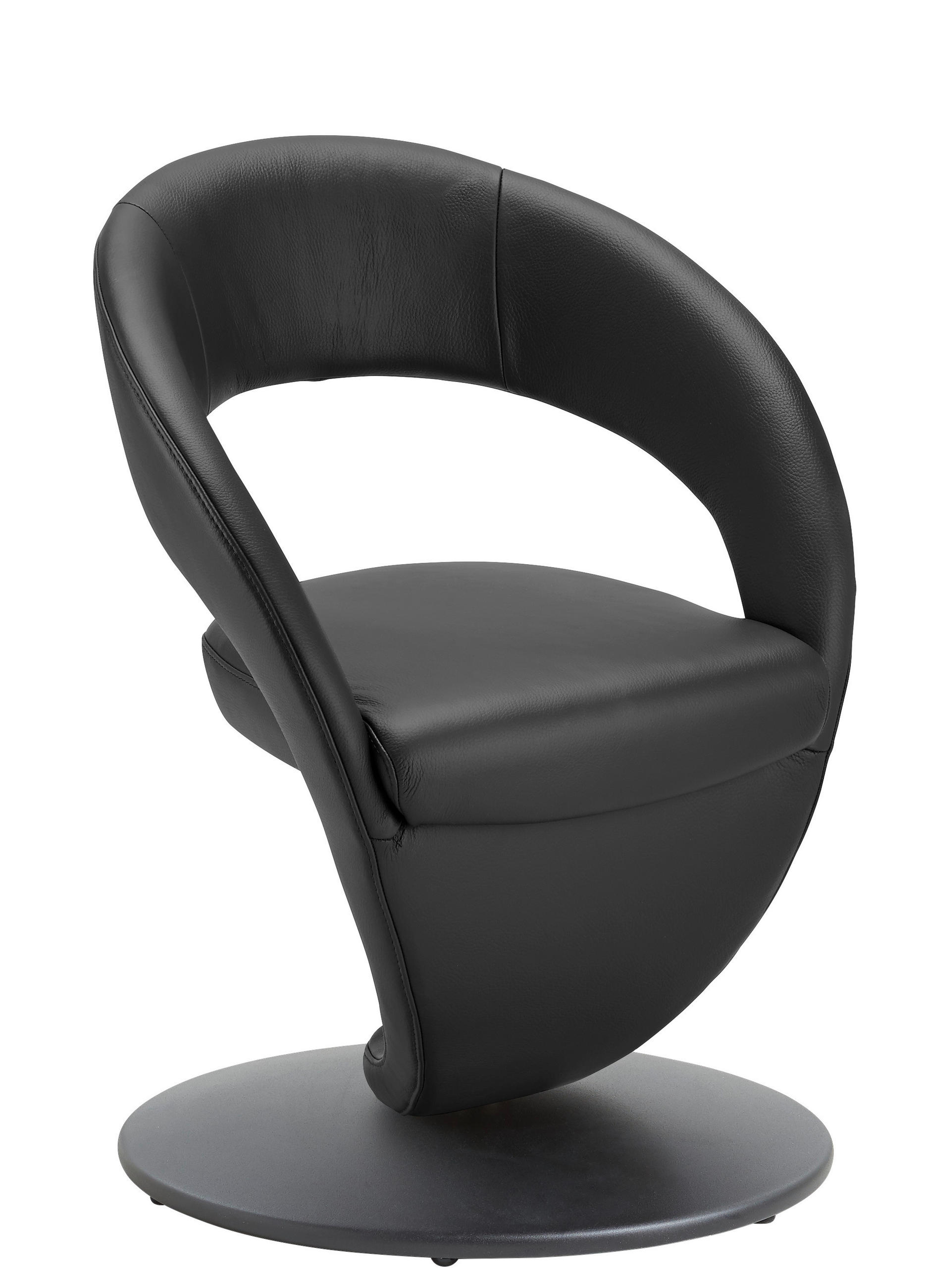 CHAISE  in Stahl Mikrofaser  - Dunkelbraun/Schwarz, Design, Textil/Metall (62/86/61cm) - Moderano
