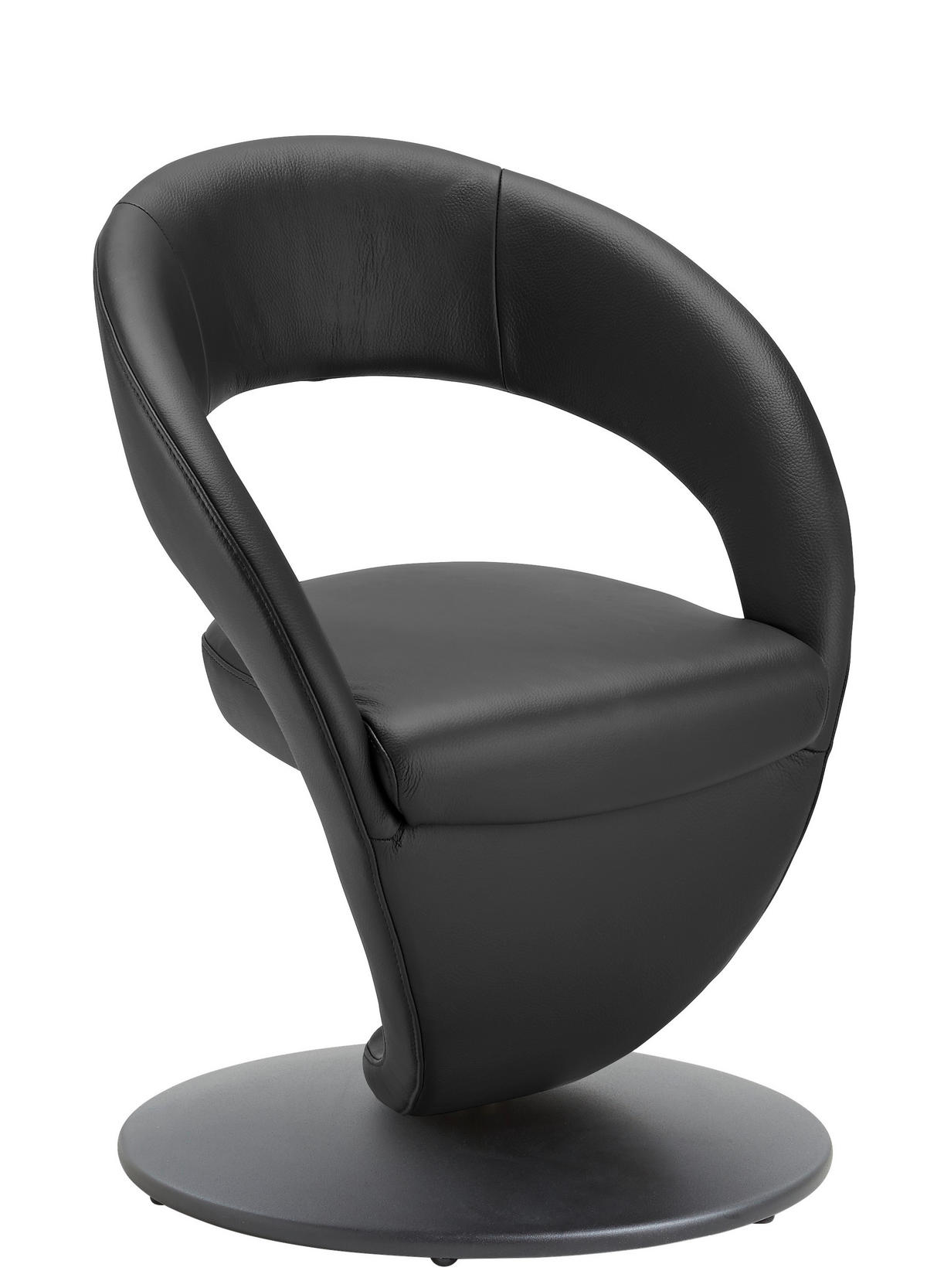 STUHL  in Stahl Mikrofaser Metall, Textil  - Dunkelbraun/Schwarz, Design, Textil/Metall (62/86/61cm) - Moderano
