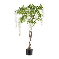 KUNSTPFLANZE 115 cm  - Schwarz/Braun, Design, Kunststoff (115cm) - P & B