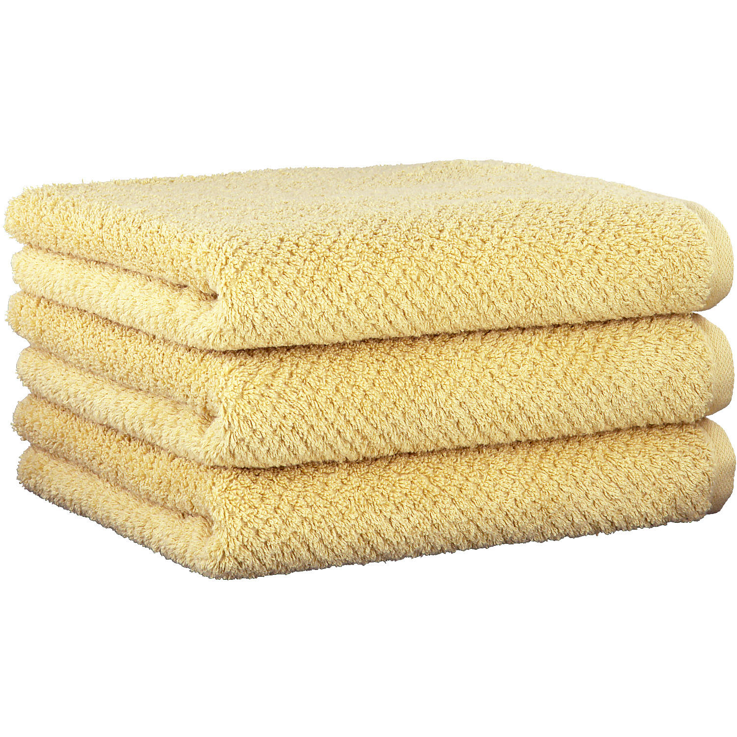 KÉZTÖRLŐ 50/100 cm sárga  - sárga, Basics, textil (50/100cm) - Cawoe