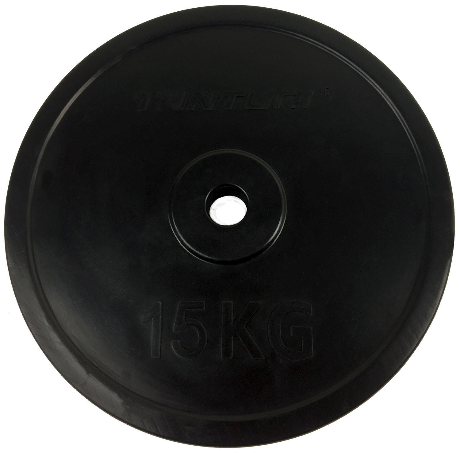 HANTELSCHEIBE  - Schwarz, KONVENTIONELL, Kunststoff/Metall (36/36/3,1cm)
