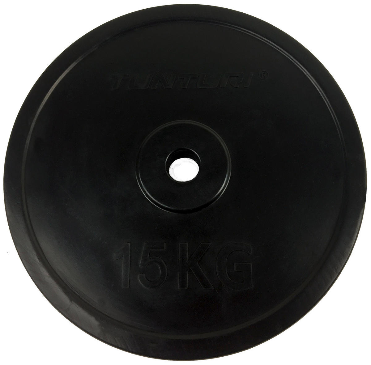 HANTELSCHEIBE  - Schwarz, KONVENTIONELL, Kunststoff/Metall (36/36/3,1cm)