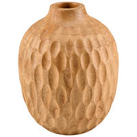 VÁZA 25 cm  - natúr, Natur, műanyag/fa (20/25cm) - Ambia Home