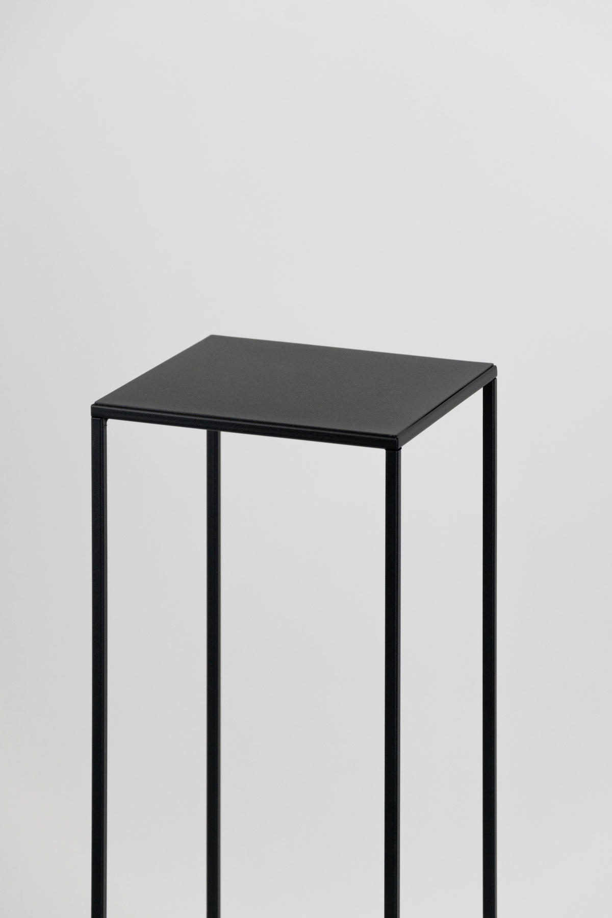 BLUMENSTÄNDER in Metall  - Schwarz, Basics, Metall (25/47/25cm)