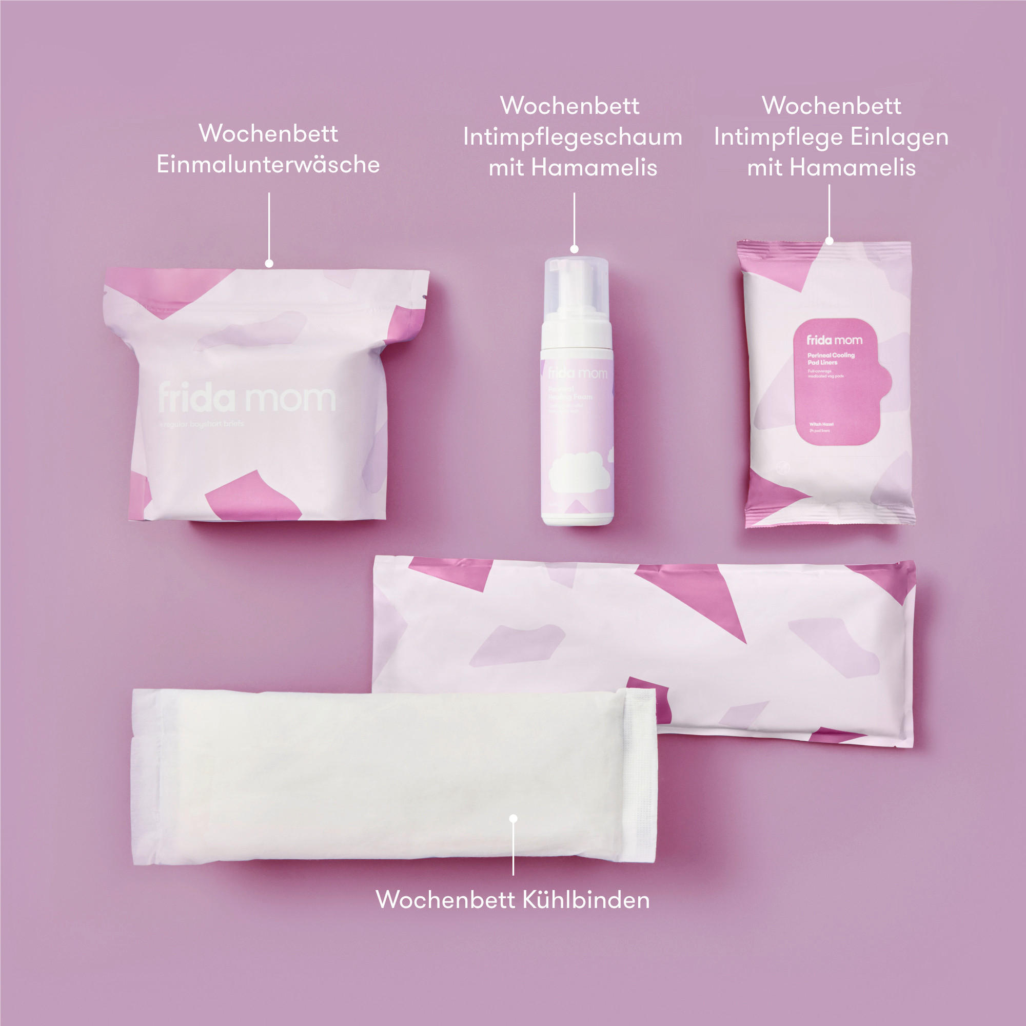 WOCHENBETT-BOX - Violett, Basics, Kunststoff (29/20,4/21,4cm) - frida