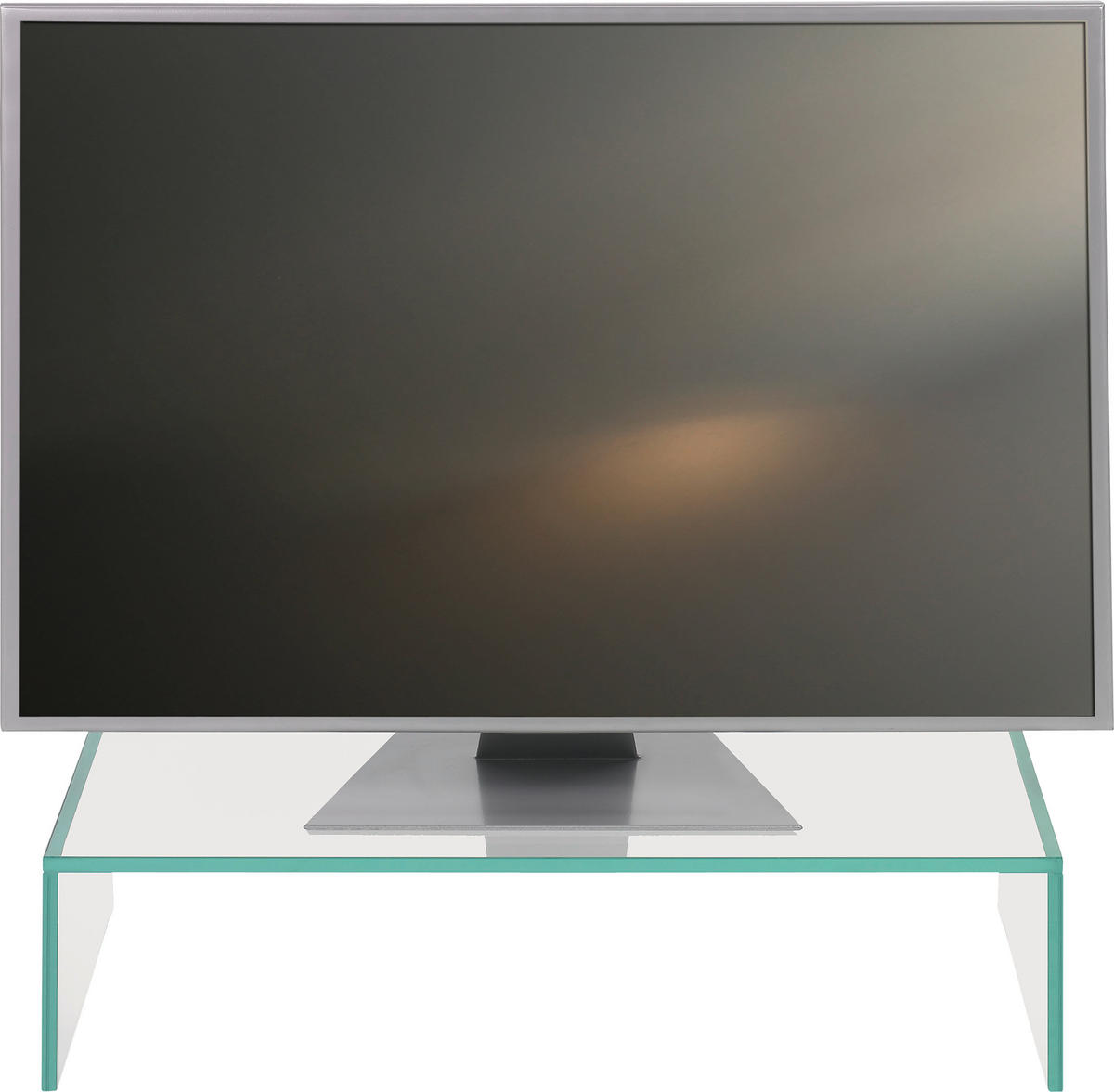 Înălțător Tv in străveziu  - străveziu, Design, sticlă (60/14/35cm) - Xora