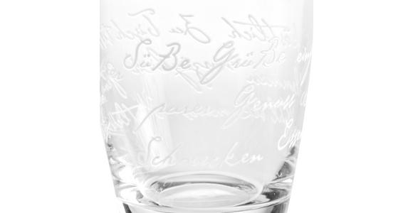 DESSERTGLAS 14,6/14,6/9,5 cm - Transparent/Weiß, Basics, Glas (14,6/14,6/9,5cm) - Novel