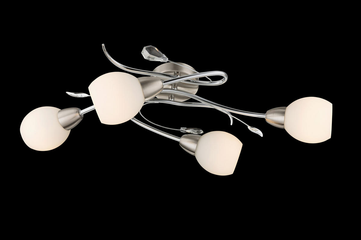 DECKENLEUCHTE    70/25/21 cm  - Basics, Glas/Kunststoff (70/25/21cm) - Globo
