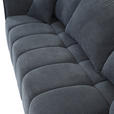 SCHLAFSOFA Plüsch Anthrazit  inkl. Zierkissen, Rückenkissen, Bettkasten, Schlaffunktion, Rücken echt, Liegefläche im Originalstoff  - Anthrazit/Schwarz, KONVENTIONELL, Kunststoff/Textil (200/73/105cm) - Carryhome