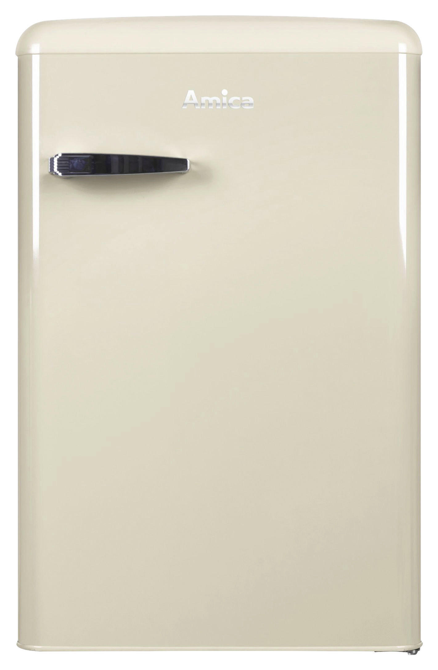 KÜHLSCHRANK 55/86/61,5 cm KS 15615 B  - Beige, Basics, Glas/Metall (55/86/61,5cm) - Amica