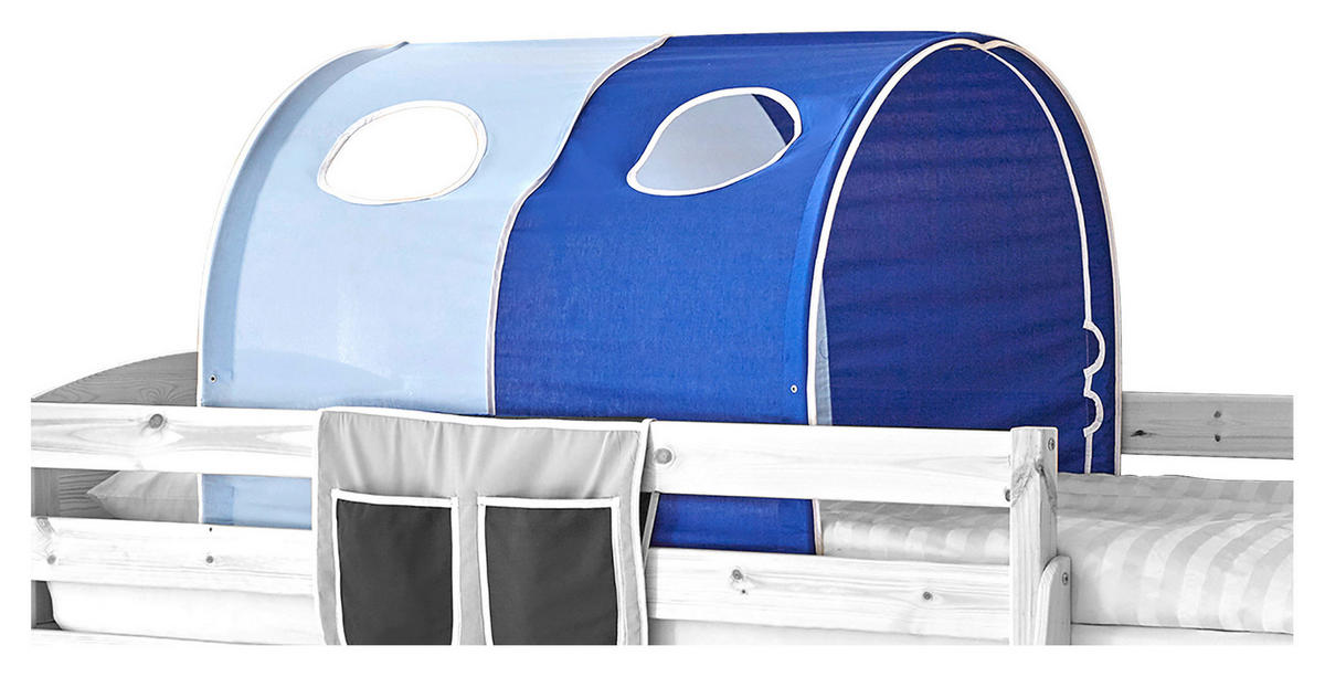 TUNNELSET - Dunkelblau/Hellblau, KONVENTIONELL, Textil/Metall (100/73/87cm) - MID.YOU