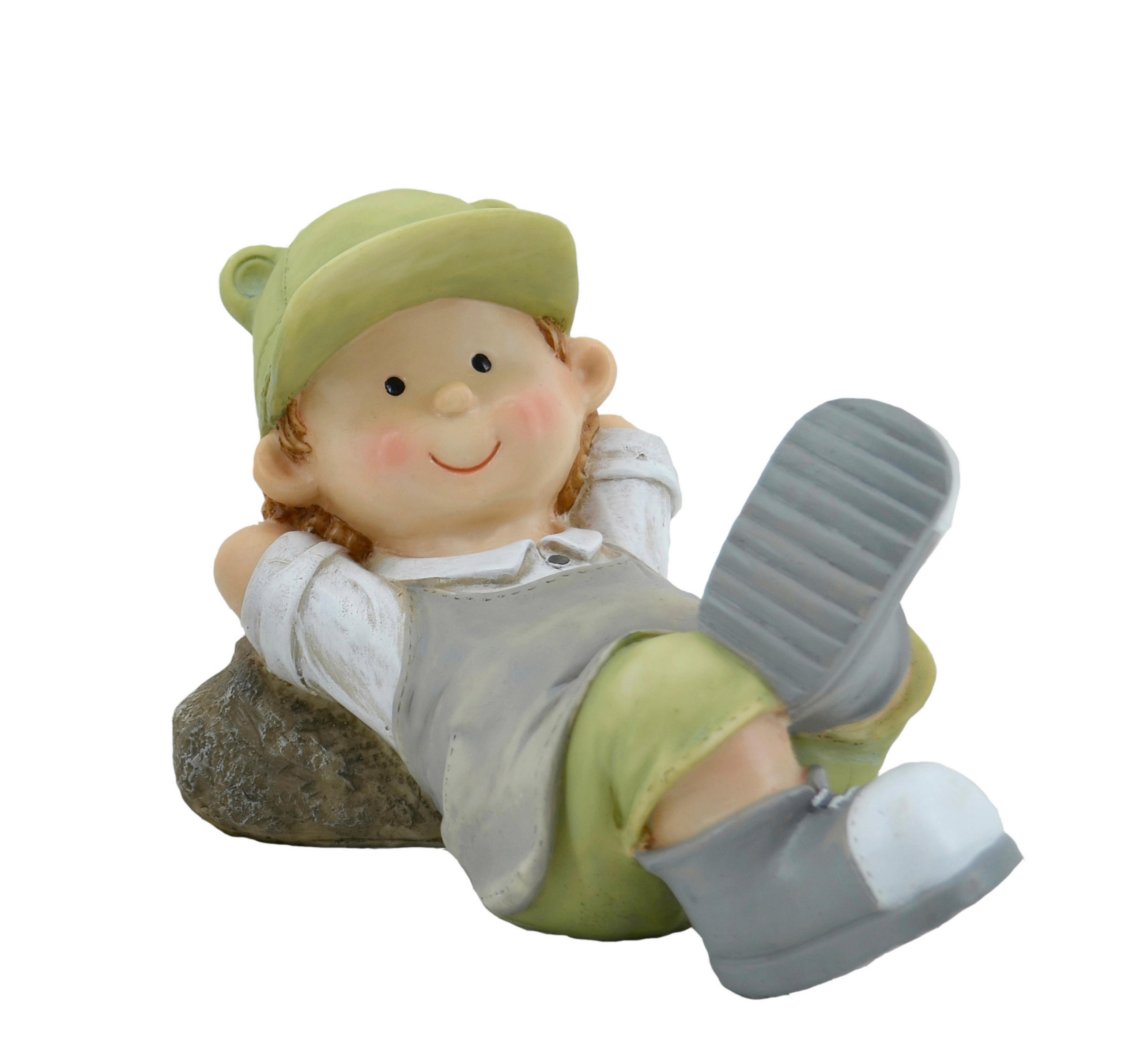 DEKOFIGUR KIND  - Multicolor, LIFESTYLE, Kunststoff (26,5/15/18,5cm)