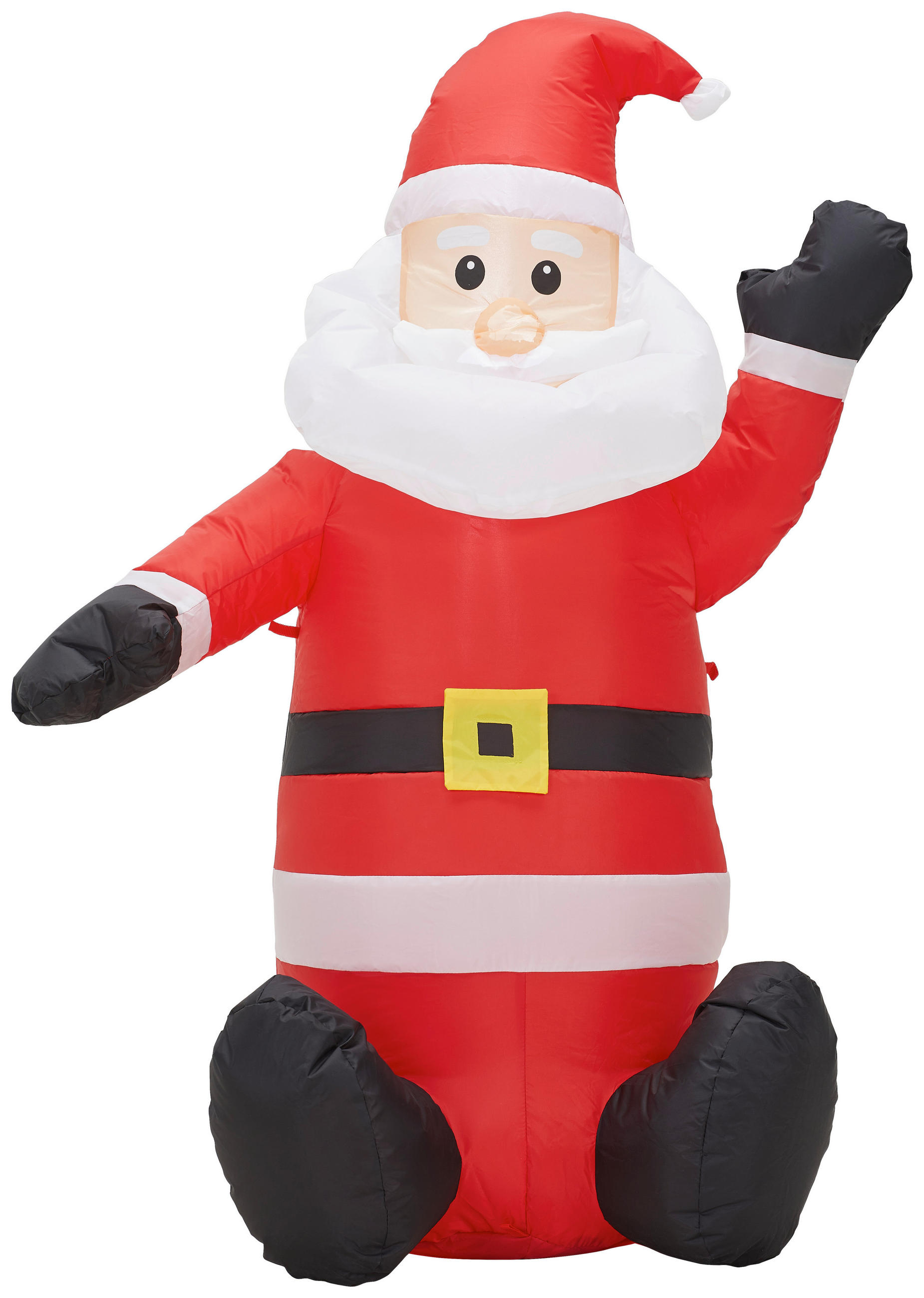 X-Mas Weihnachtsmann Mehrfarbig 16x16x16 cm