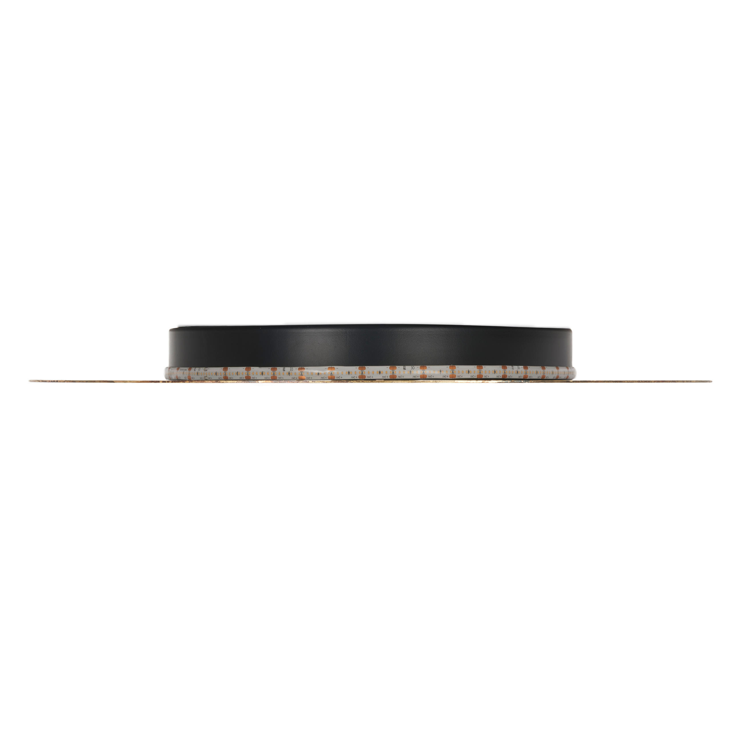 LED-WANDLEUCHTE Gr. 661 Wandleuchten rund Backlight 60 cm  - Multicolor, LIFESTYLE, Metall (60cm) - Ambiente