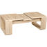COUCHTISCH rechteckig Eichefarben - Eichefarben, Design, Holzwerkstoff (102-127/42/60cm) - CARRYHOME
