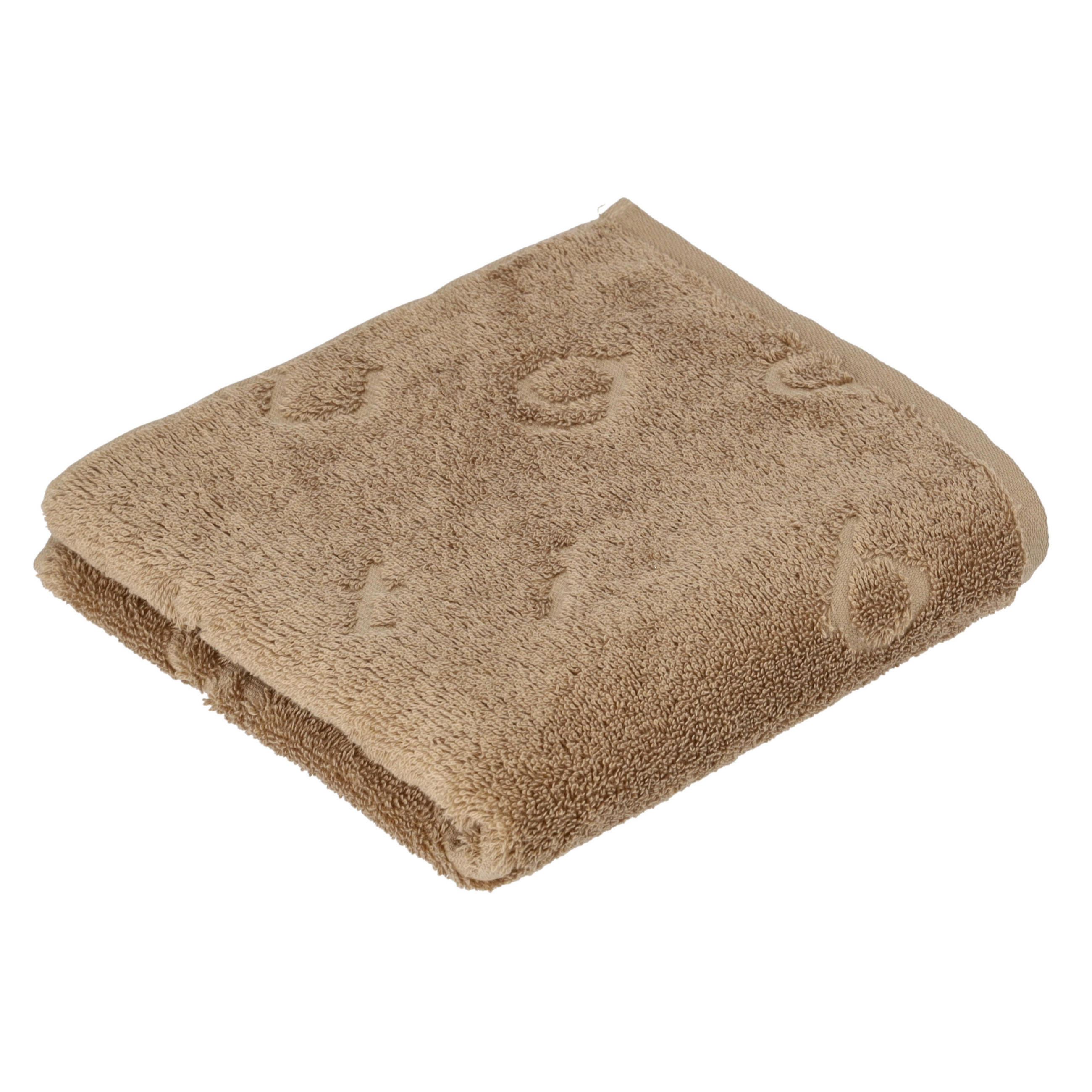 HANDTUCH 50/100 cm TRENTINO Braun  - Braun, KONVENTIONELL, Textil (50/100cm) - Vossen