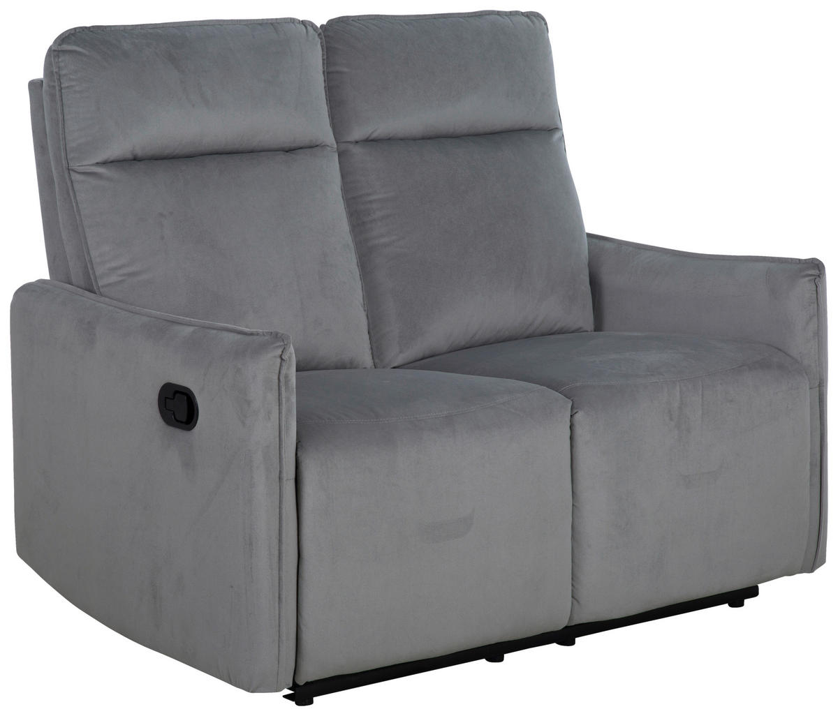 SEDACIA ZOSTAVA, textil, tmavosivá - tmavosivá, Konventionell, kov/textil (72/102/88cm) - P & B