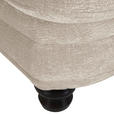 OHRENSESSEL Chenille Beige  - Beige/Schwarz, ROMANTIK / LANDHAUS, Holz/Textil (125/100/140cm) - Landscape