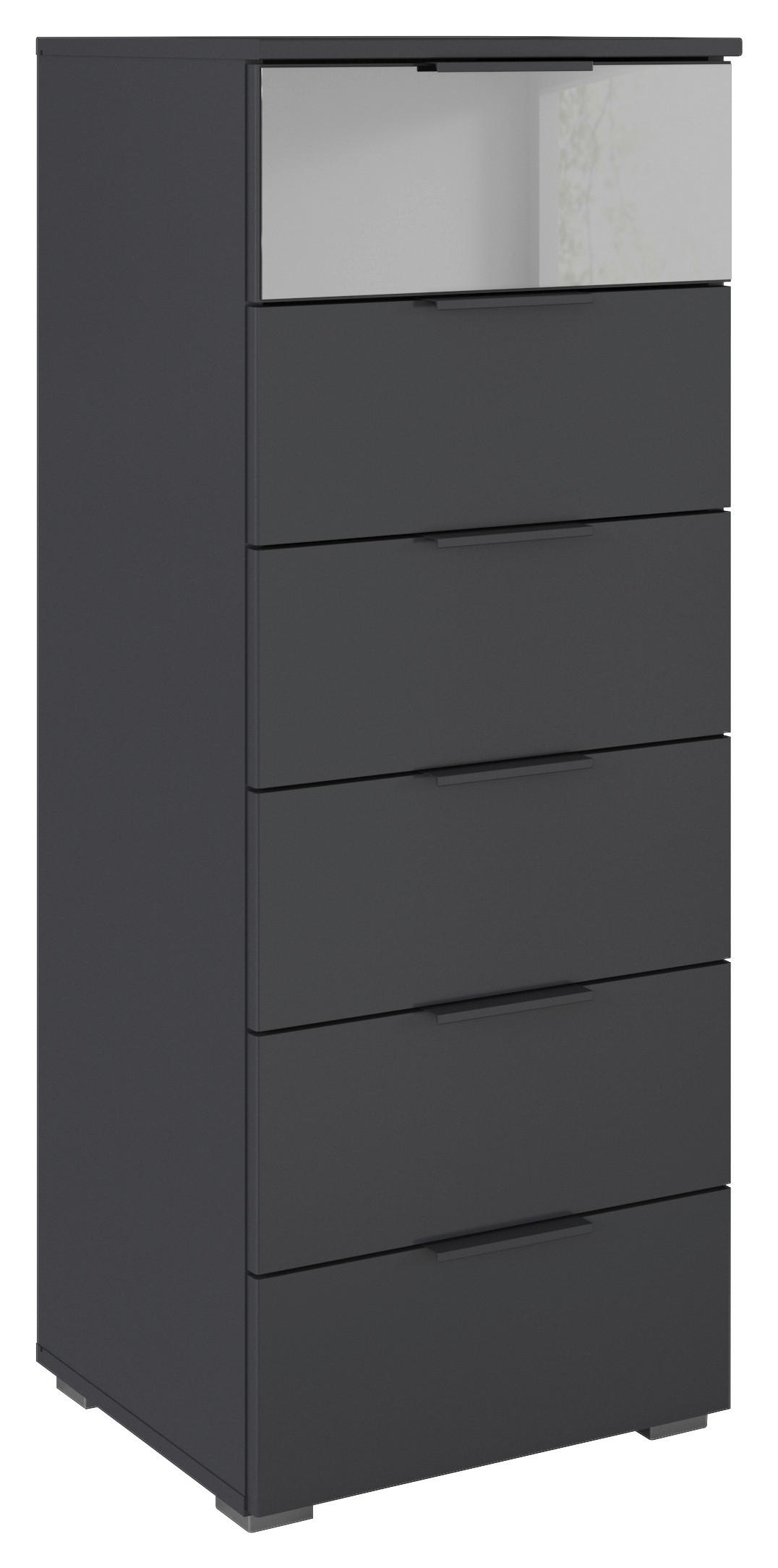 KOMMODE 47/119/42 cm  in  - Alufarben, MODERN, Glas/Holzwerkstoff (47/119/42cm) - Rauch Möbel