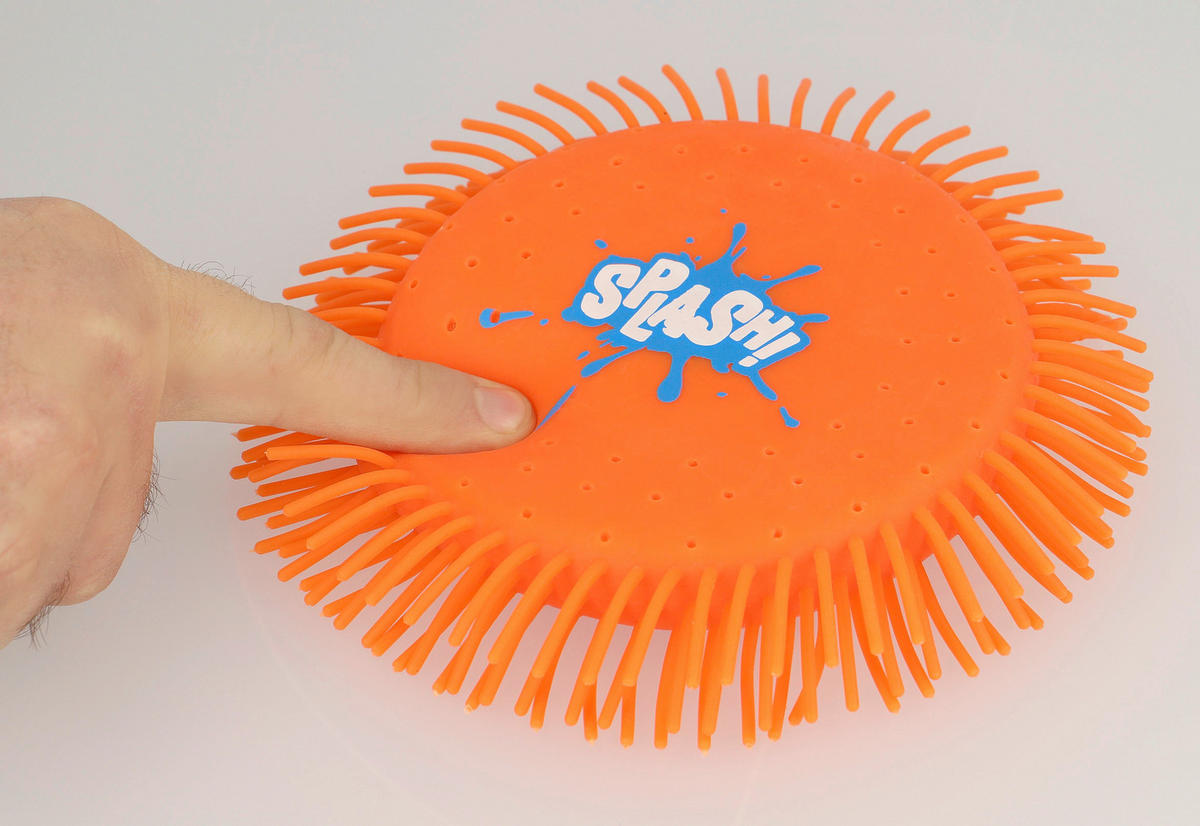 WURFSCHEIBE Gelb, Orange  - Gelb/Orange, Basics, Kunststoff (17cm) - sunflex