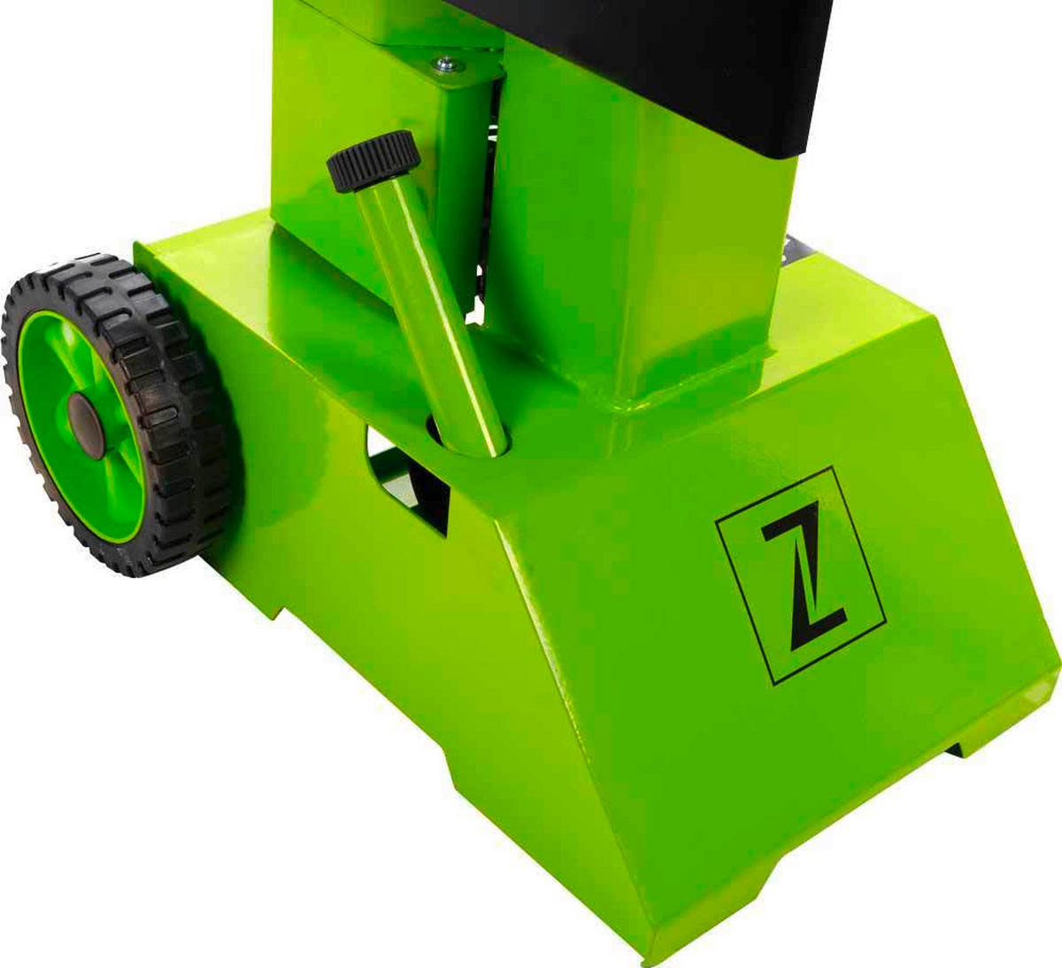 HOLZSPALTER  - Grün, Basics, Metall (93,5/150/84,5cm) - Zipper