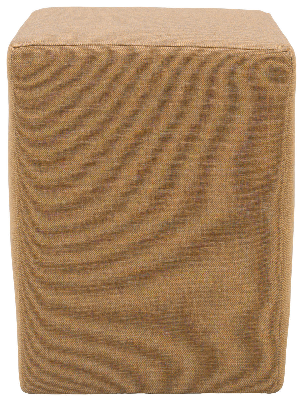 HOCKER in Textil Messingfarben  - Messingfarben/Silberfarben, Design, Kunststoff/Textil (38/47/38cm) - LOOKS by W.Joop