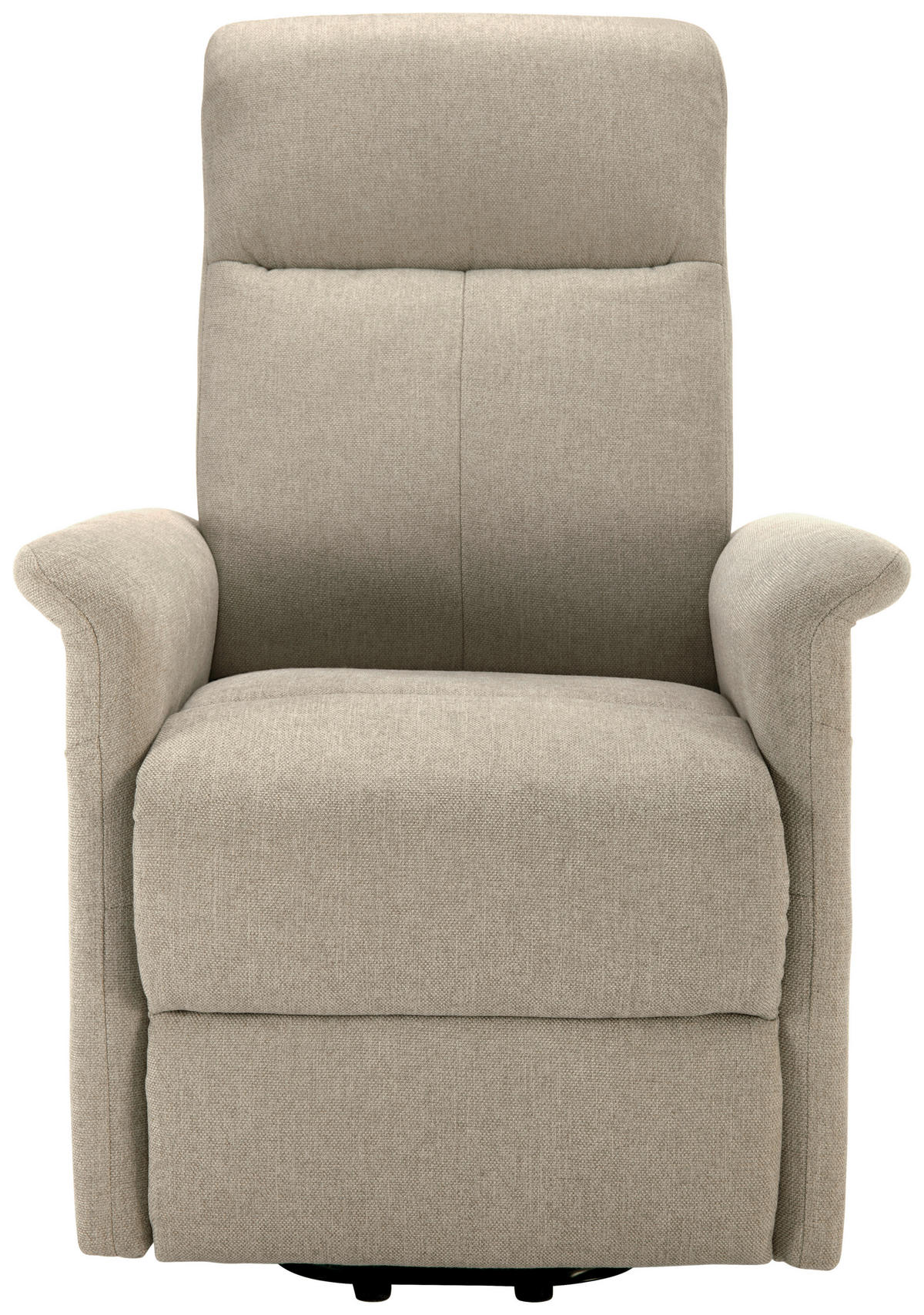 MASSAGESESSEL Mikrofaser Naturfarben    - Schwarz/Naturfarben, KONVENTIONELL, Kunststoff/Textil (72/102/86cm) - MID.YOU