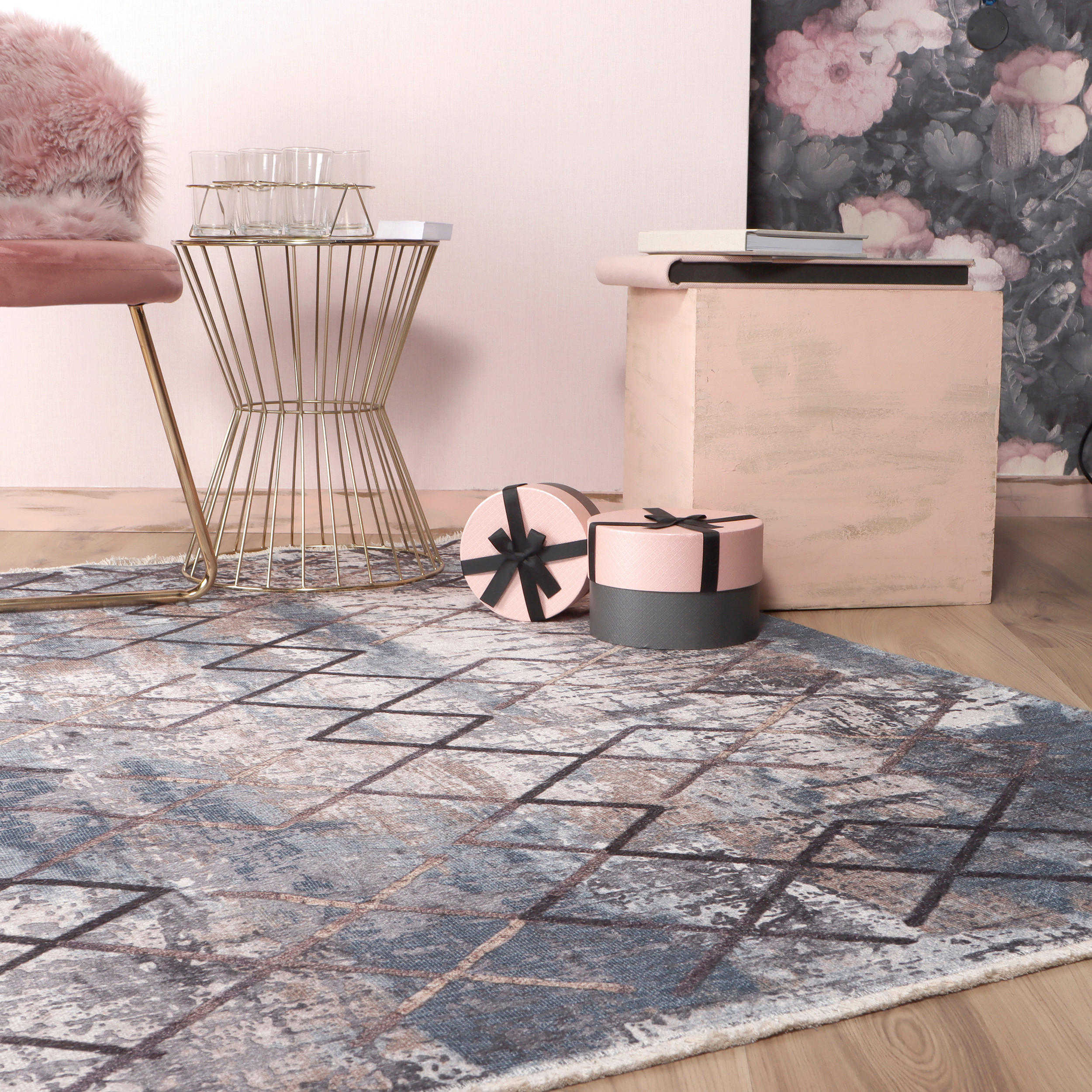 FLACHWEBETEPPICH 115/170 cm My Valencia  - Multicolor, Design, Textil (115/170cm) - Novel
