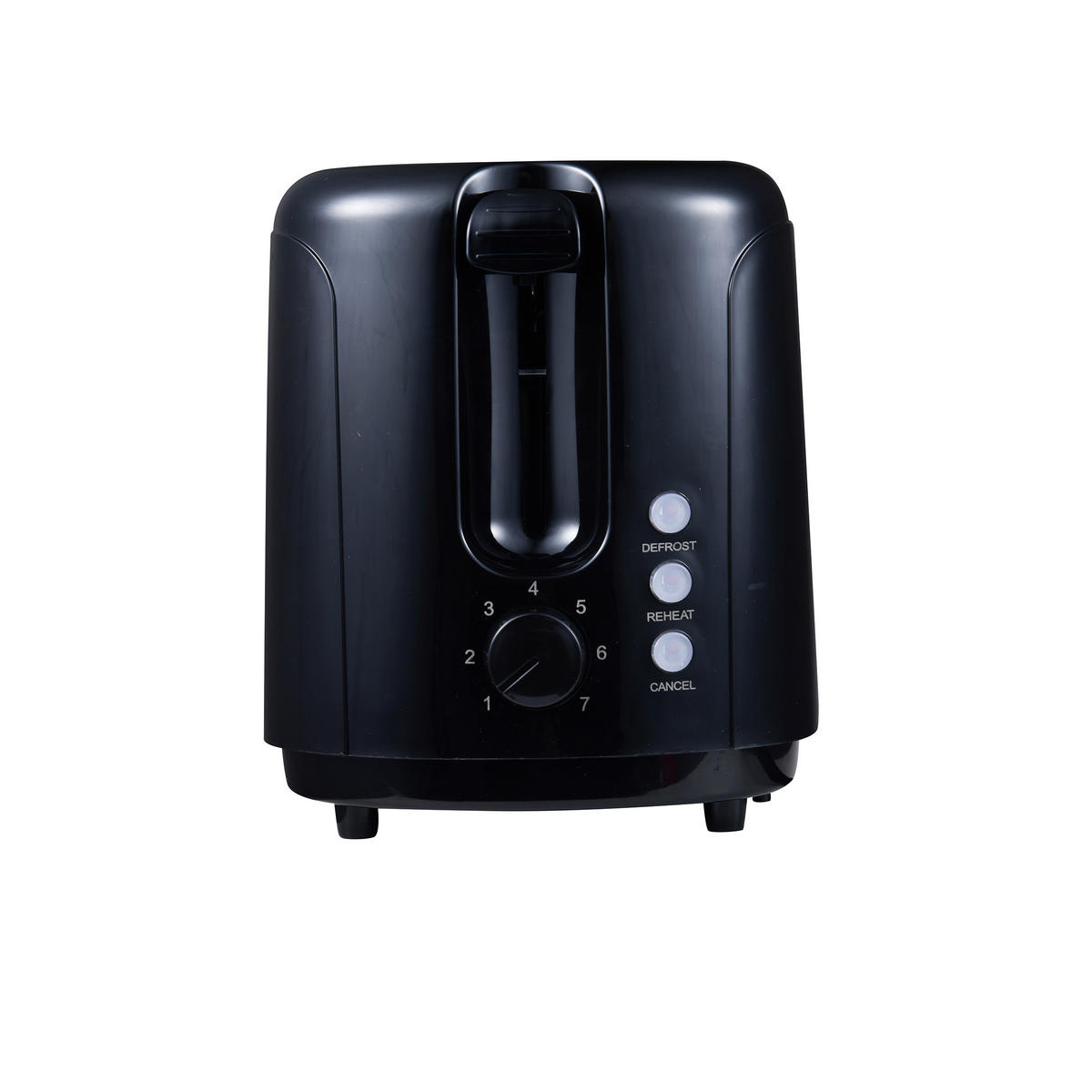 TOASTER  - Schwarz, Basics, Kunststoff (18,5/29,5/16cm)