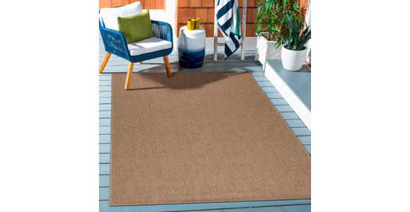 OUTDOORTEPPICH 80/250 cm Dhaka  - Beige, Basics, Textil (80/250cm) - Novel