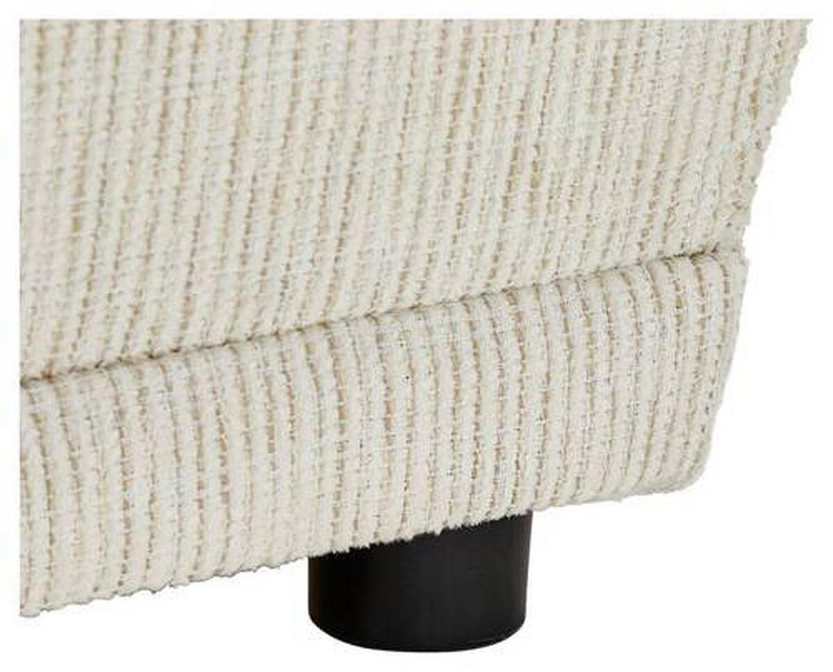 CHAISELONGUE Chenille Sandfarben  - Sandfarben/Schwarz, KONVENTIONELL, Kunststoff/Textil (93/73/171cm) - Carryhome