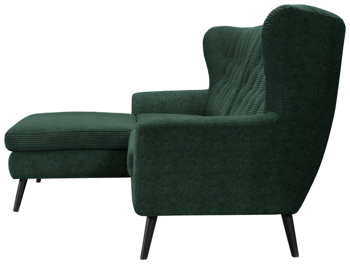 Freisteller von Stylife ECKSOFA Grün Cord.