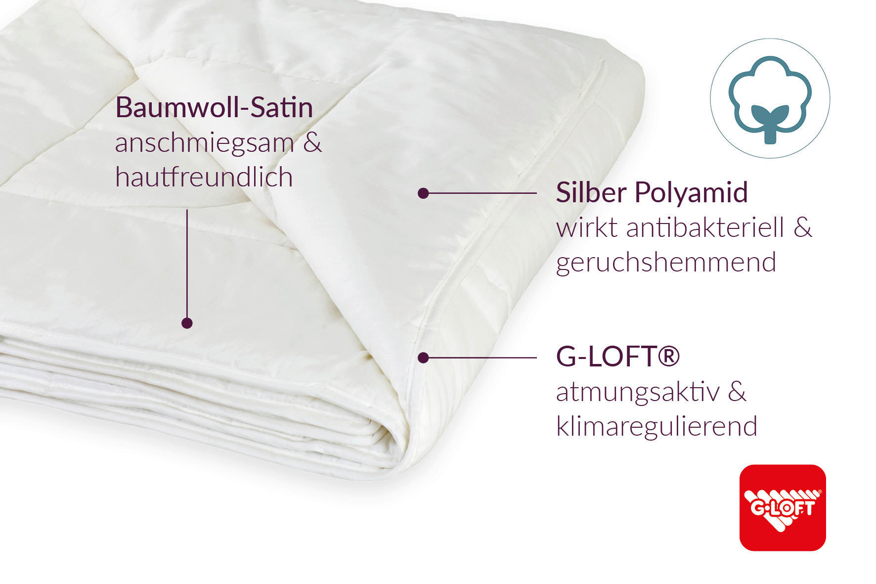 SOMMERDECKE 135-140/200 cm - Champagner, Basics, Textil (135-140/200cm) - Goldeck Austria