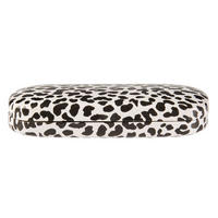 BRILLENETUI Leo Heart  - Schwarz/Weiß, Trend, Kunststoff (16/6/2.5cm)