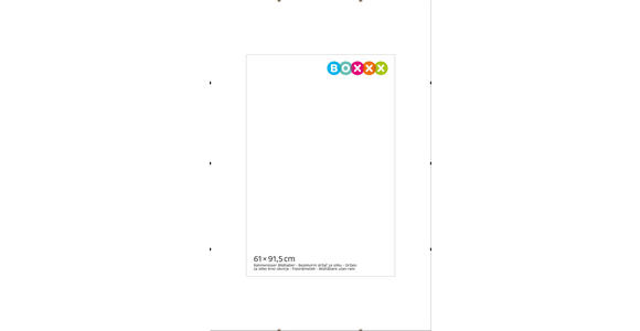 CLIPRAHMEN 91,5/61/1 cm - Klar, Basics, Glas (91,5/61/1cm) - Boxxx