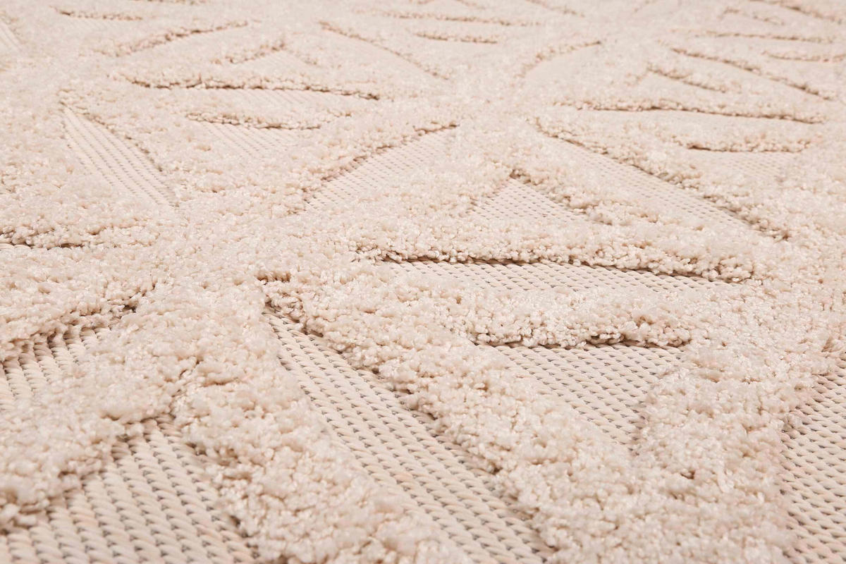 OUTDOORTEPPICH 200 cm Shake Creme  - Creme, KONVENTIONELL, Textil (200cm) - Esprit