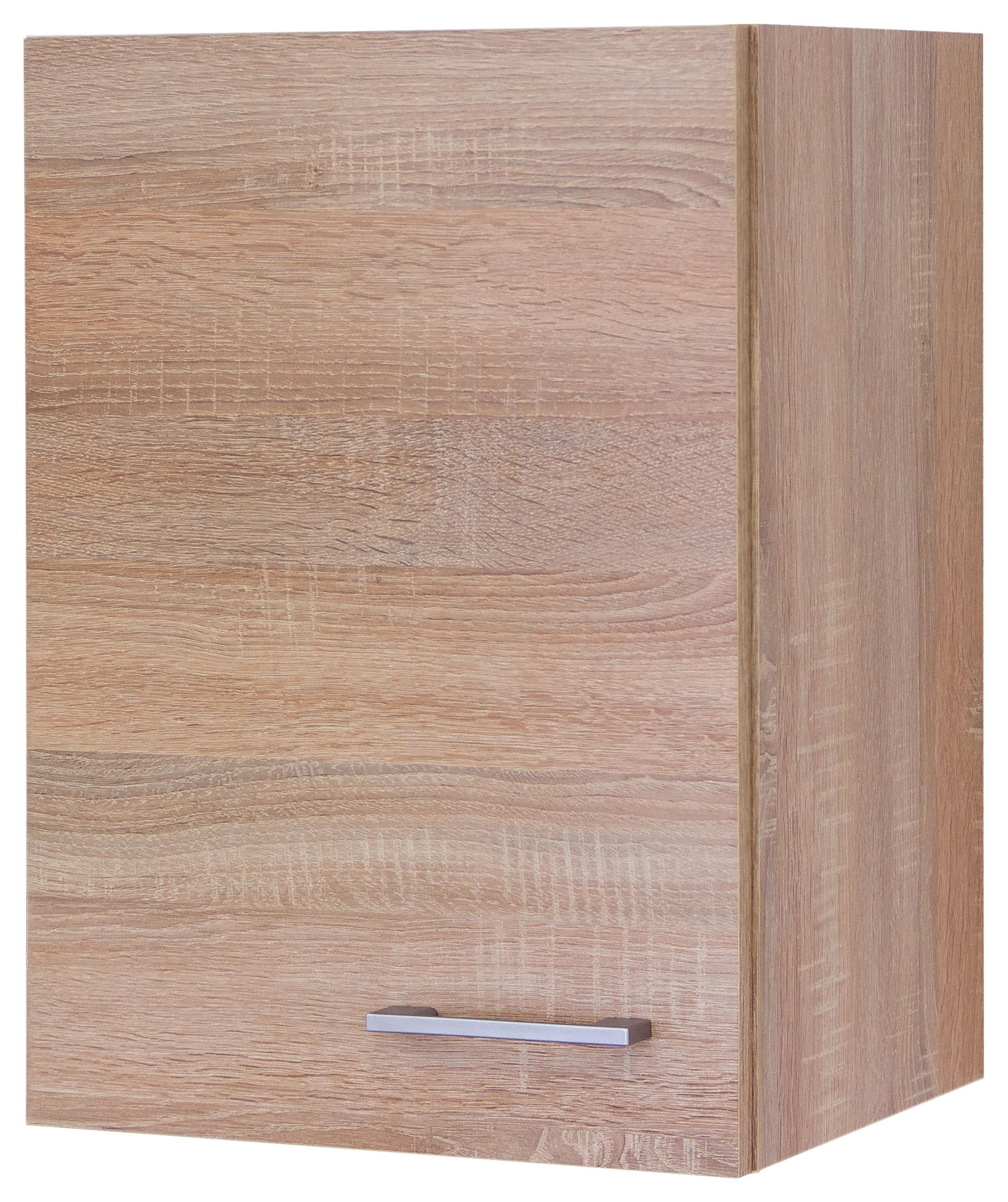 KÜCHENOBERSCHRANK 40/54,8/32 cm  in Sonoma Eiche, Weiß  - Alufarben/Weiß, KONVENTIONELL, Holzwerkstoff/Kunststoff (40/54,8/32cm) - FlexWell