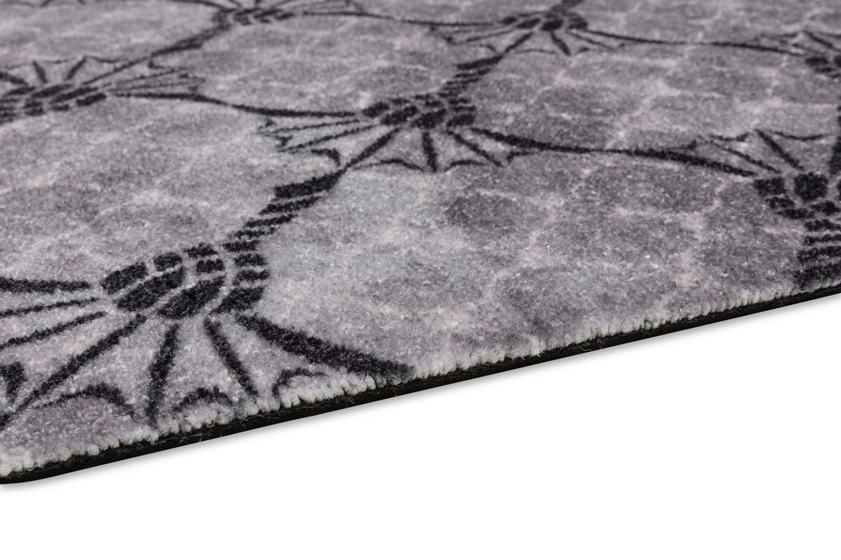 FUSSMATTE - Grau, Design, Kunststoff (67/110cm) - Joop!